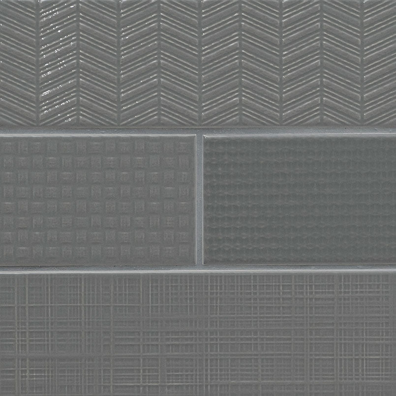 Graphite 3D Mix 4x12 Glossy