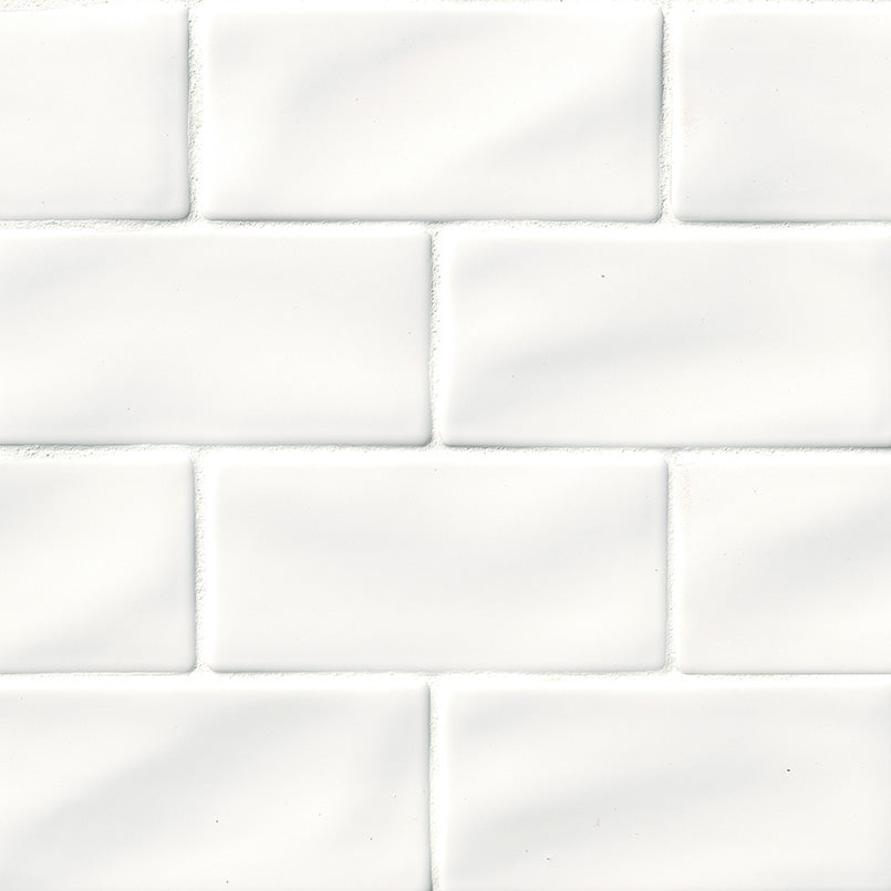 Highland Park Whisper White tile