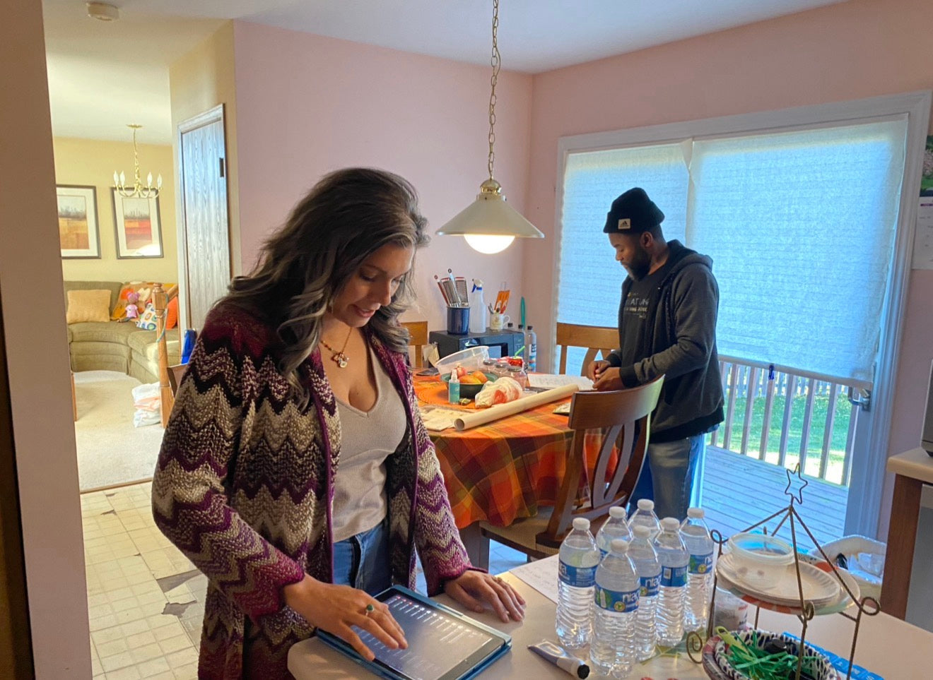 In-home remodeling consultation