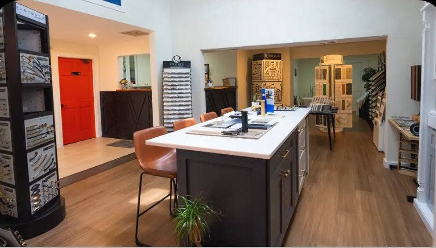 Emerald Fern Finishes showroom planning space